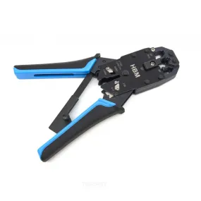 HBM Pince à sertir professionnelle pour RJ45 et RJ11